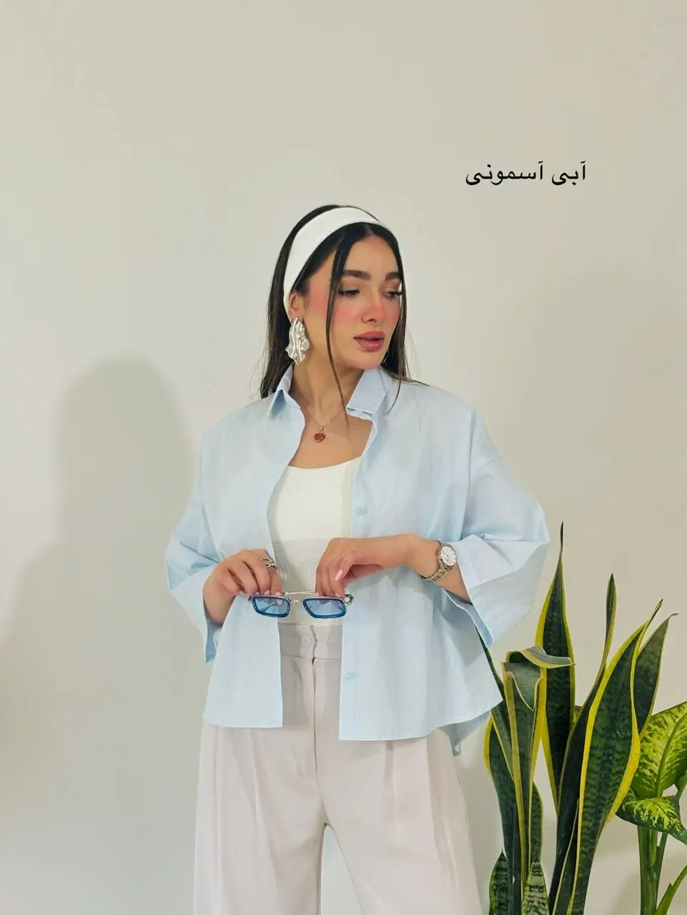 شومیز باکسی رنگین کمونی